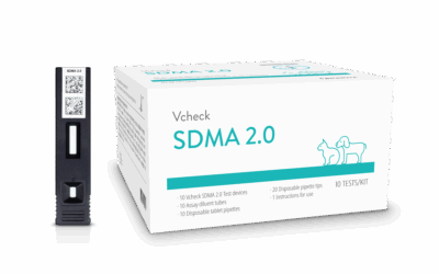 Excelente concordancia de Vcheck SDMA vs. resultados de laboratorio